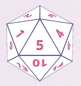 Roll D20 Dice