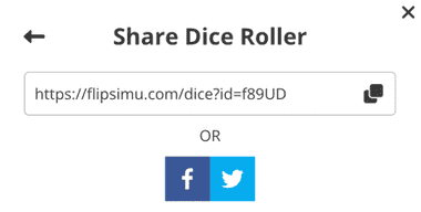 Share Dice Roller